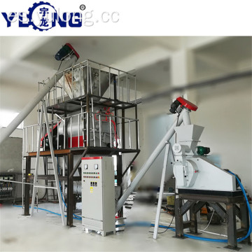 Máquina de pellet de alimentación de pato YULONG HKJ250